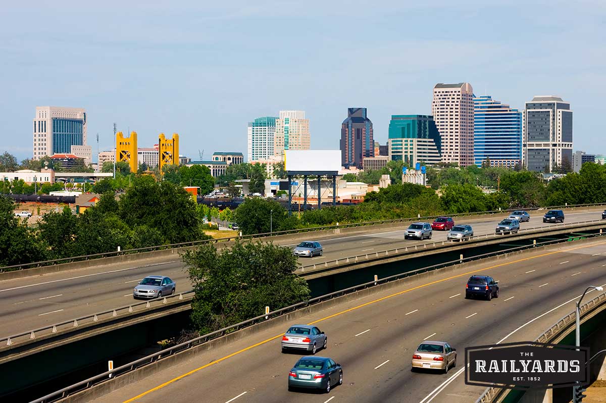 Interstate in Sacramento