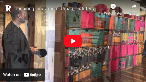 Screen grab of YouTube video Inspiring Innovation Urban Outfitters Headquarters at Navy Yards in Philadelphia