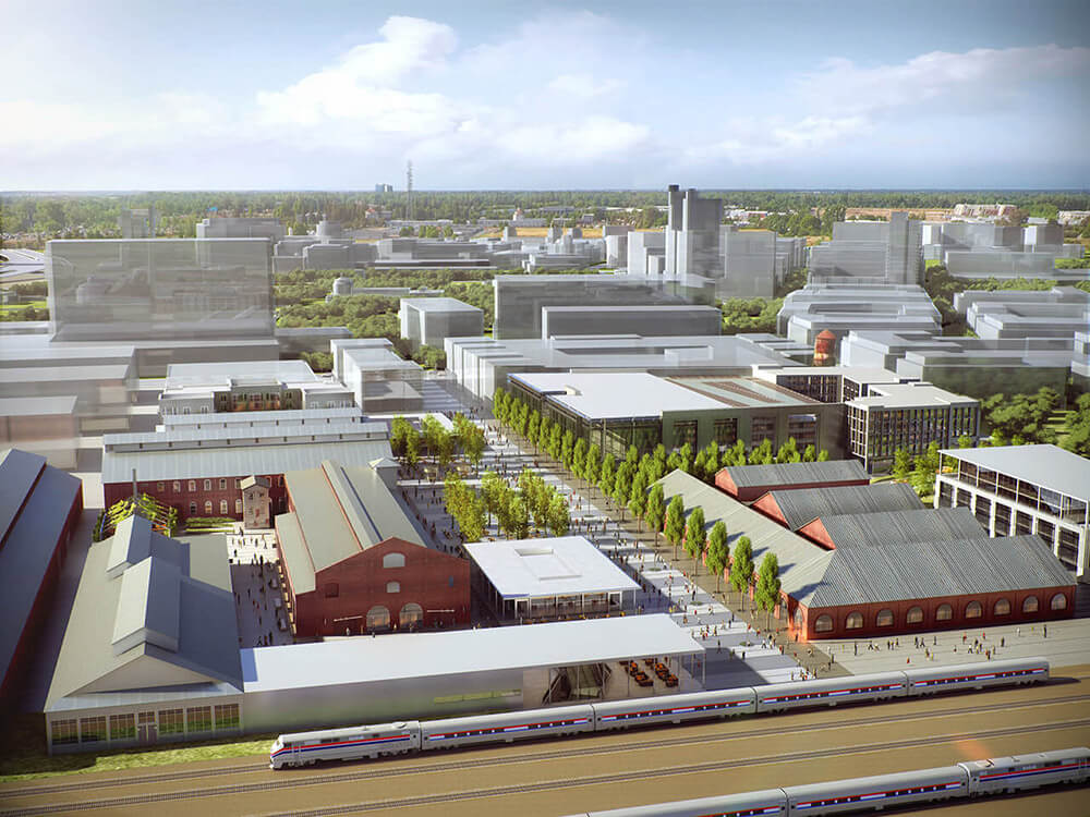 The Sacramento Railyards Depot District