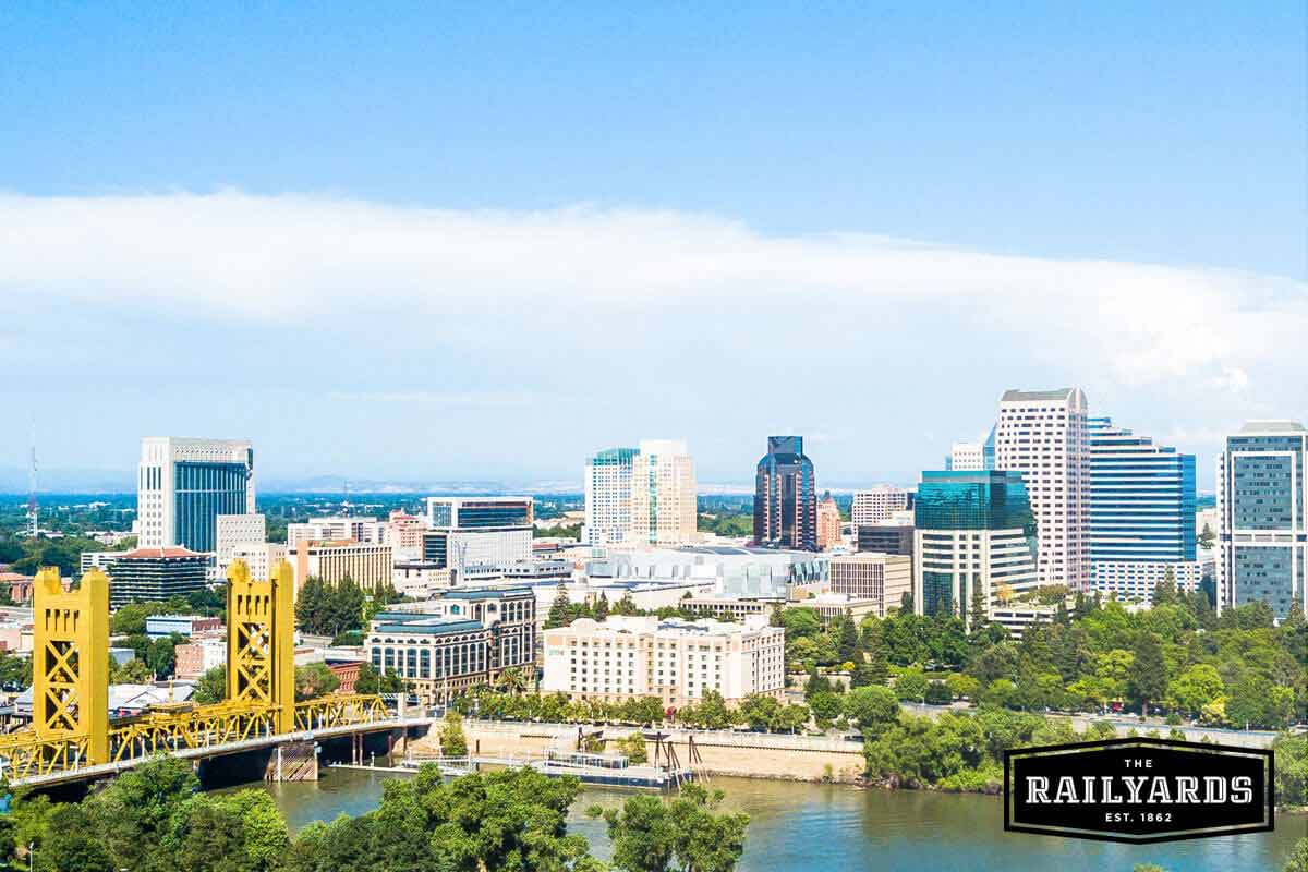 The Sacramento skyline, including the Tower Bridge. Learn more about Verizon's plan to bring 5G to Sac.